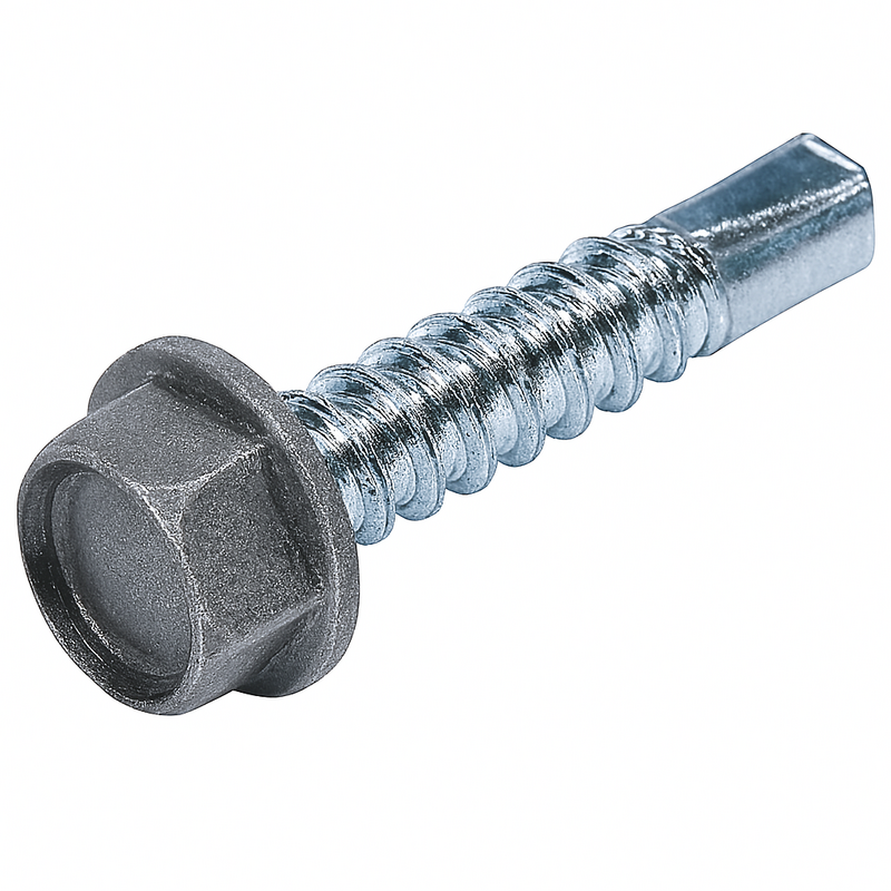 25T150TUX0Z/304GRY 1/4-14 X 1 1/2 U/S HWH SDS ZINC PT.#304 GREY